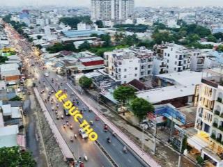 Bán siêu phẩm góc 2mt cực hiếm lê đức thọ, quận gò vấp  dt 1414m2  xd hầm 7 tầng