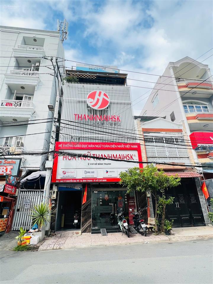 Bán nhà đường nguyễn gia trí, p25, bình thạnh  dt 6x20m  5 tầng thang máy  hdt 80tr/th  27.9 tỷ