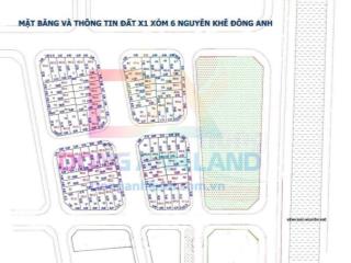 Bán 80m2 đấu giá x1 nguyên khê, đông anh, kè sông ql3 e phương 0944 404 *** check quy hoạch miễn phí