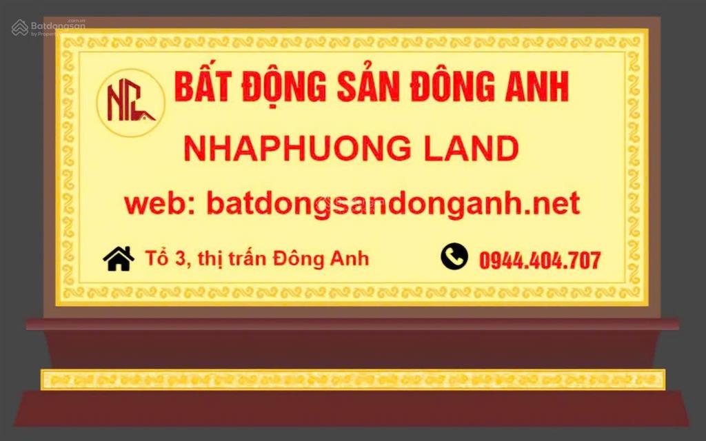 Bán đất đẹp kính nỗ  uy nỗ  đông anh
