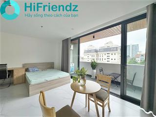 Hàng hotcăn hộ studio hiện đại full nội thất cao cấp ban công rộng rãi giá tốt!