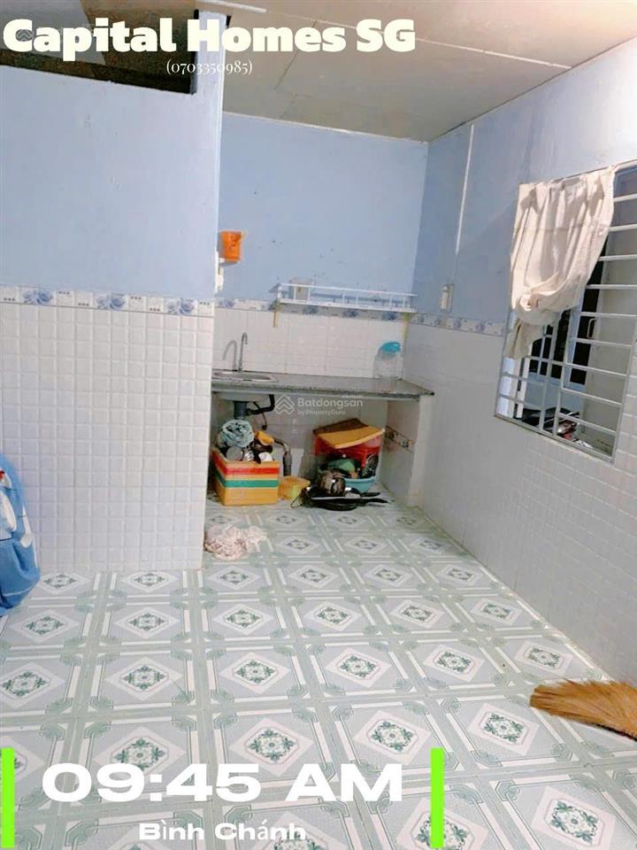 Bán nhà + 14 phòng trọ khu vực bình chánh  hcm dòng tiền ổn định ~30 triệu/tháng giá 3 tỷ