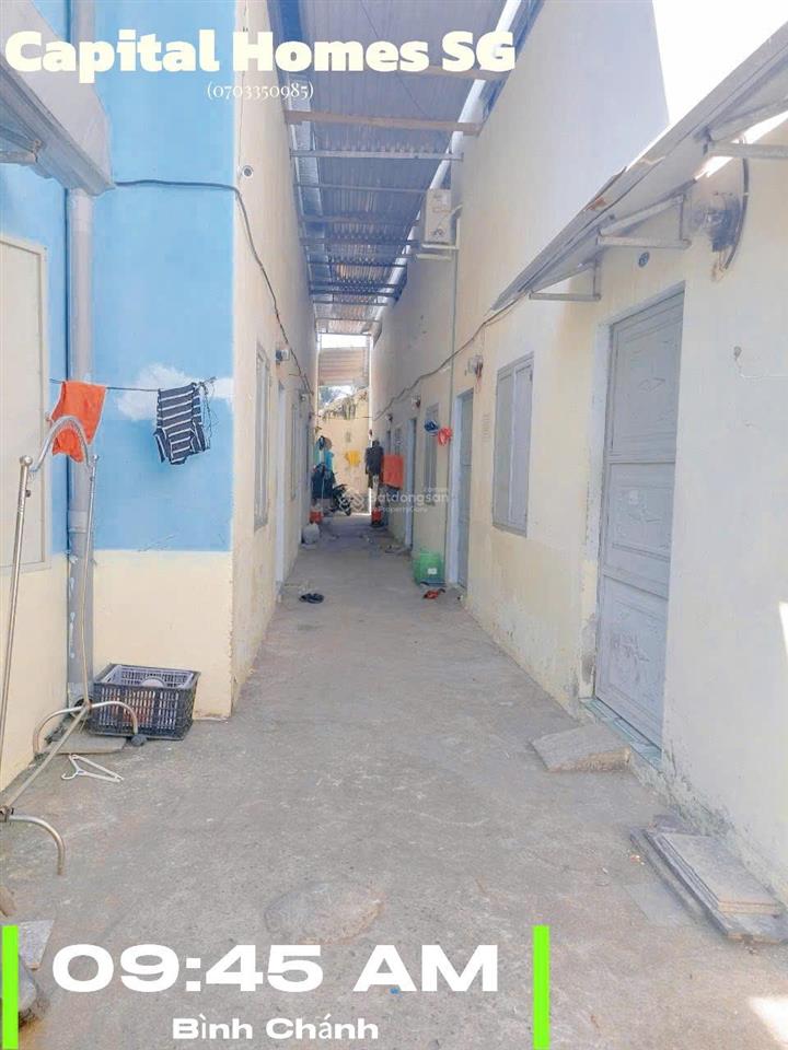 Bán nhà + 14 phòng trọ khu vực bình chánh  hcm dòng tiền ổn định ~30 triệu/tháng giá 3 tỷ