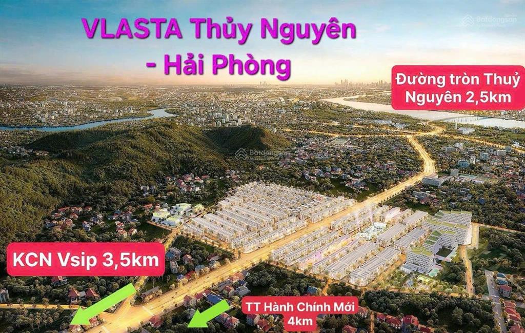 Giá rẻ hơn đất dân sở hữu nhà phố 4 tầng tại vlasta  thủy nguyên chỉ 5 tỷ / 1 căn chỉ từ 5tỷ/căn