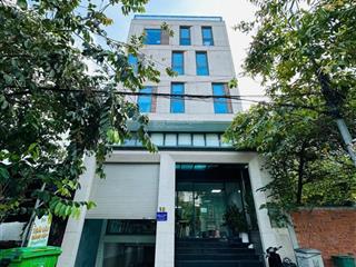 Bán toà nhà siêu vị trí ngay đường trần não, phường an khánh 8x20m, hầm 5 tầng tm, hđt 7.000$/tháng