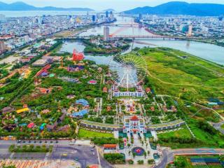 Siêu phẩm 2 mặt tiền 2/9  công viên châu á  dt gần 900m  cho thuê 140tr/th  giá chỉ 15x tỷ