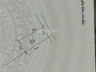 Lô đất 142m tại phùng xá . mặt đg 5m ôtô quay đầu ạ