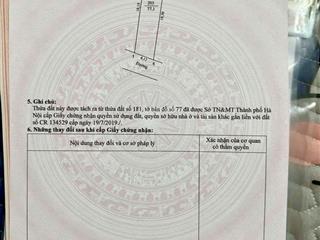 Siêu phẩm 77,1m trung tâm thị trấn vân đình, đường 3 ôtô tránh, mọi tiện ích vây quanh