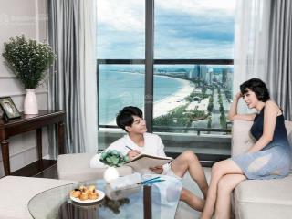 Bán nhanh căn hộ trực diện biển, 2pn. full nội thất luxury. dòng tiền ổn định 25tr/tháng