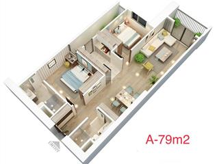 Duy nhất 1 căn căn hộ 2pn cực đẹp, view đài phun nước cc usilk  104