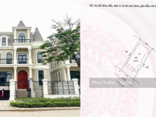 Bt đơn lập vip 2 mặt tiền công viên, có hầm, nhận nhà sổ đỏ luôn mặt đường 21,5m ciputra gần lotte