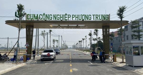 Đất xây dựng nhà máy ngay tại hà nội giá chỉ nhỉnh 12, x triệu/m², cực kỳ hấp dẫn