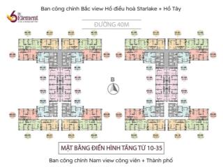 Cập nhật quỹ căn bán 6th element diện tích 60m2  83m2  87m2  109m2 tháng 10/2025  giá đầu tư