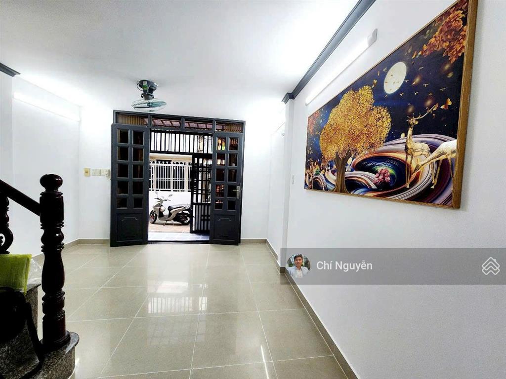 Nhà 4 tầng, cạnh ngã tư bảy hiền, 4x7m, 3pn, hẻm thông trường chinh, xuân hồng, xuân diệu, p12