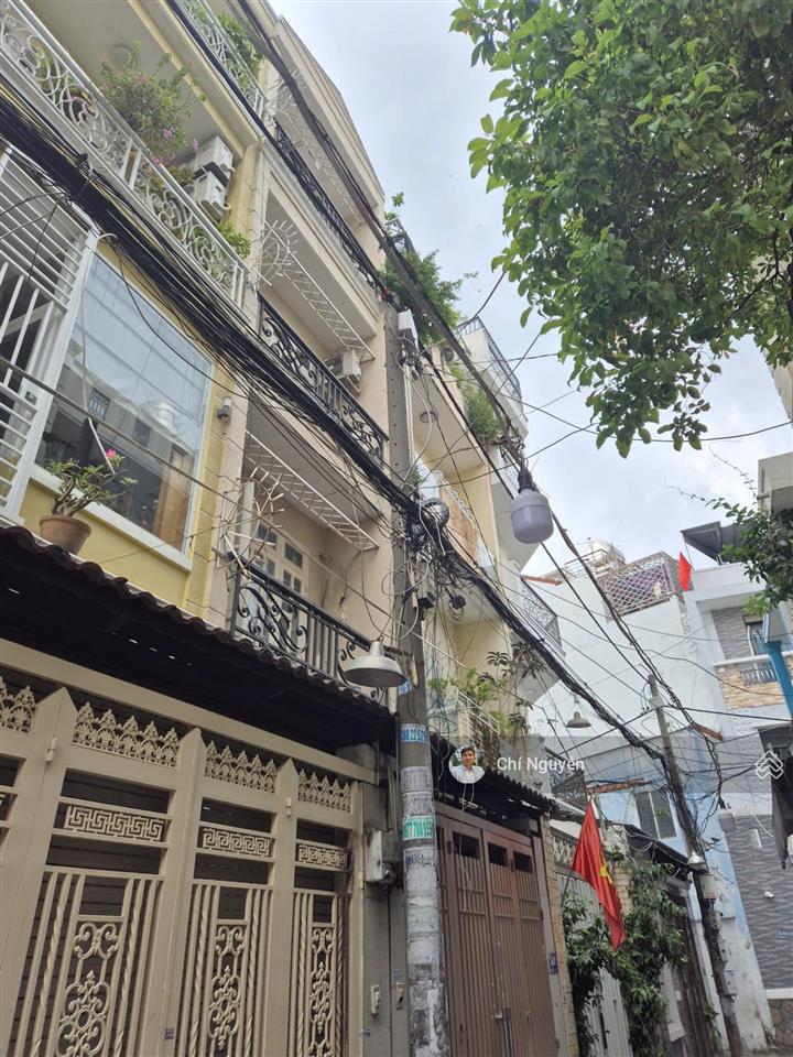 Bán nhà 4 tầng, 3.5x15m, 52m2, hxh thông đồng xoài, bình giã, phường 13, chỉ 9 tỷ tl