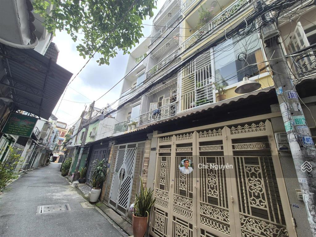 Bán nhà 4 tầng, 3.5x15m, 52m2, hxh thông đồng xoài, bình giã, phường 13, chỉ 9 tỷ tl