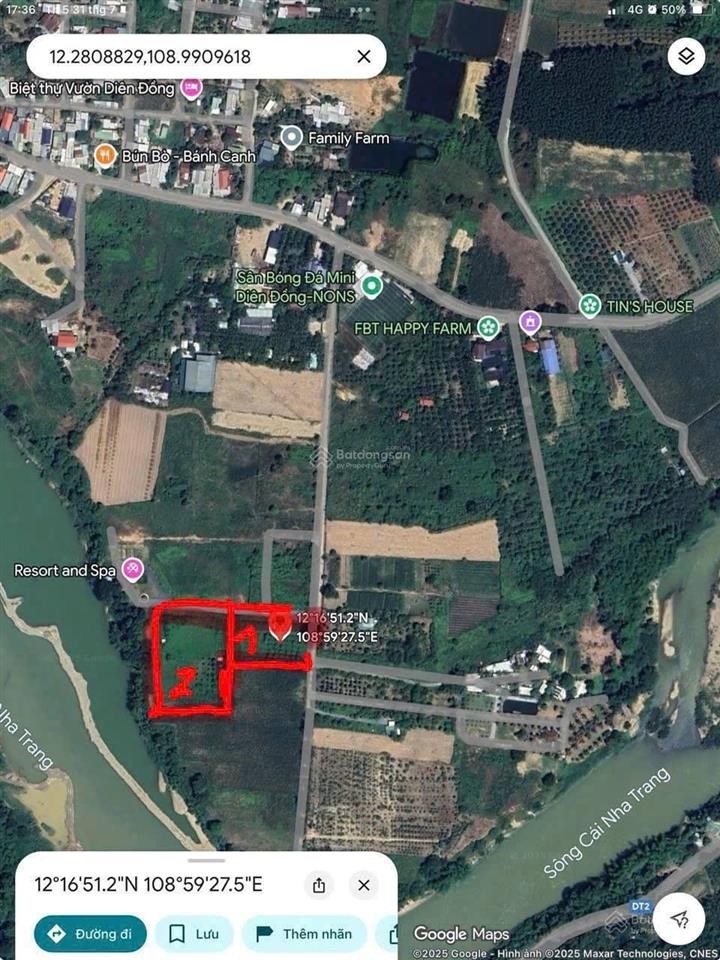 Giảm 200tr còn 1,6 tỷ lô nhỏ. xây farm, trang trại nghỉ dưỡng, hay đầu tư xuân đồng, diên khánh