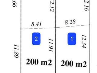 Bán lô đất 200m2 lương đình, trung giã, sóc sơn giá chỉ 1.55 tỷ! diện tích 200m²