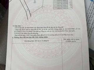 Bán 420m² đa hội, bắc sơn, sóc sơn  giá đầu tư