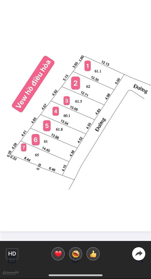 Bán đất mặt tiền tại xã xuân dục, mỹ hào, hưng yên, 1,35 tỷ, 61m2 siêu hot