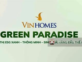 Bán căn hộ chung cư tại vinhomes green paradise cần giờ, giá ưu đãi 2,5 tỷ, 59 m2