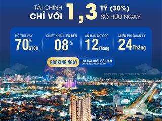 Suất ngoại giao căn góc 2pn  căn hộ view sông hàn & sân bay  trung tâm tp. đà nẵng