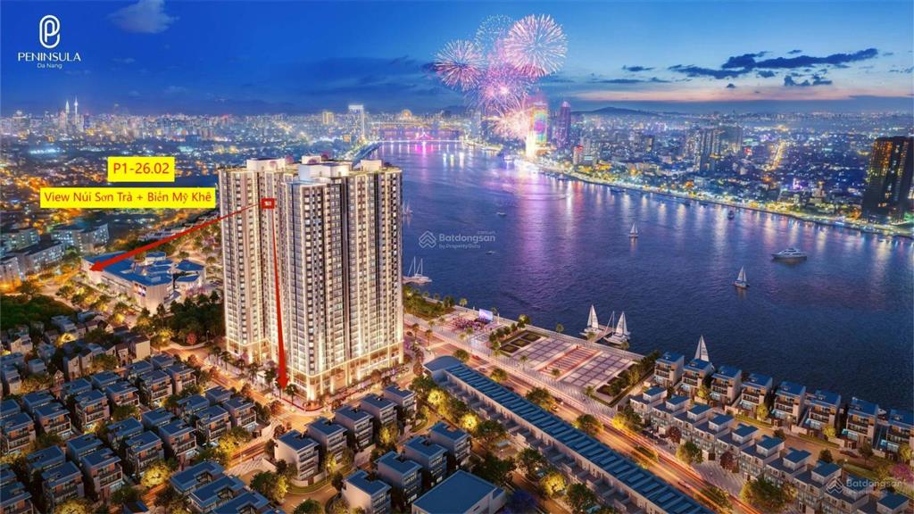 Sở hữu ngay căn hộ 2pn tầng 26 view biển, vị trí trực diện sông hàn, ưu đãi lên đến 13%