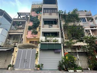Nhà 2 mặt tiền p. tân định, q1  sẵn kết cấu, thang máy  28 tỷ tl