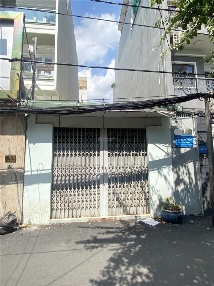 Bán nhà hẻm xe hơi 10m lê văn sỹ q3 120m2