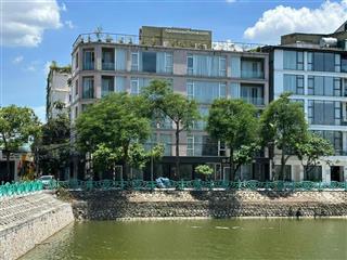 Mặt phố quảng khánh  163m2  lô góc 23m mặt tiền  view trọn hồ tây  apartment dòng tiền.