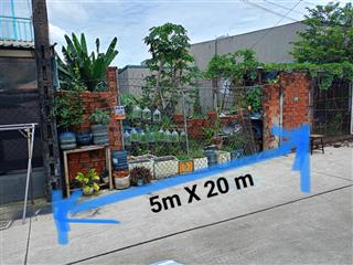 Đất thổ cư 5m x20m khu dân cư hiện hữu  2,9 tỷ