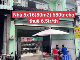 Chính chủ bán gấp nhà ngay chợ bình chánh, shr 100% giá 680tr
