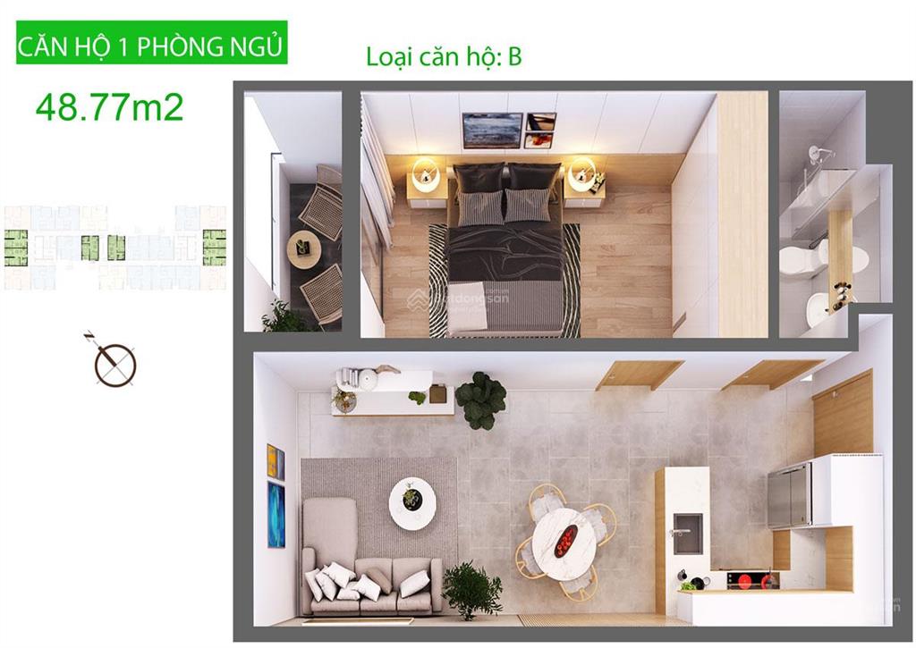 Bán căn hộ chung cư đẹp tại aurora residences, bến bình đông, 68m2 a.23.10 3ty5 nhận nhà