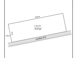 Cần bán 52.000m2 đất trong khu công nghiệp bàu bàng, lô đất vip mặt tiền dài đến 397m2 giá hợp lý