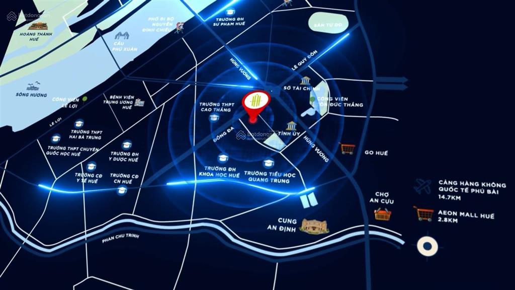 Căn 3pn  đẳng cấp view sông hương dự án huế heritage