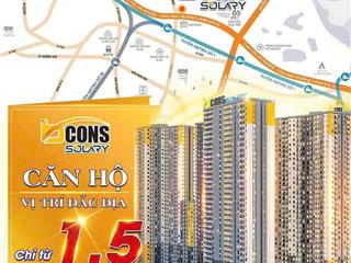 Rổ hàng bcons solary chỉ từ 1,5 tỷ đồng/2pn  ưu đãi 300 căn đầu tiên