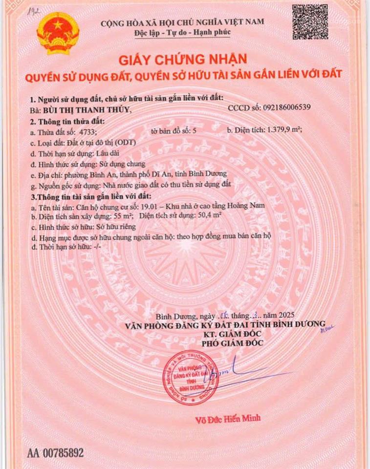 Tiến cần bán căn hộ 52m2 mã căn 17  mà giá chỉ 1,790 tỷ