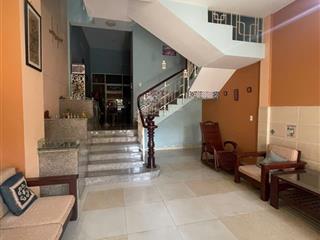 Nhà hxh 12m sáng,rộng,cách mt quang trung 150 mét, p8, q. gv,4 tầng,5 pn,6 wc,5x21.6m,108m2(giá tl)