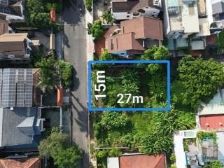 Đất vàng hiếm bán dt 400m2 khu biệt thự đơn lập 18 căn ven sông hiệp bình chánh thủ đức.