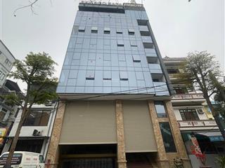 Bán tòa văn phòng mặt phố hoàng cầu 218m2  vỉa hè rộng  kinh doanh