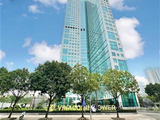 Cho thuê văn phòng hạng a tòa vinacomin tower, số 3 dương đình nghệ, cầu giấy, từ 100  1290m2