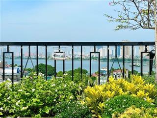Bán nhà tây hồ  siêu phẩm apartment view hồ tây  dòng tiền ổn định ~2 tỷ/năm