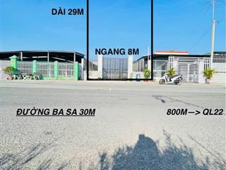 Chính chủ ký gửi bán gấp lô đất 226m2 mt đường ba sa full thổ , shr