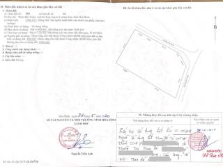 1 lô đất tiềm năng diện tích 800m trong đó có 200 ont. 2 mặt tiền 1 mặt đường đông dươg