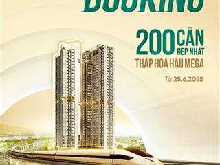 Chiết khấu lên đến 2% khi booking sớm, có cơ hội nhận 11 chỉ vàng. happy surprise thêm 25% + 5 chỉ