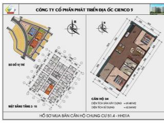 Chính chủ cần bán căn hộ tầng 6 - kđt Thanh Hà