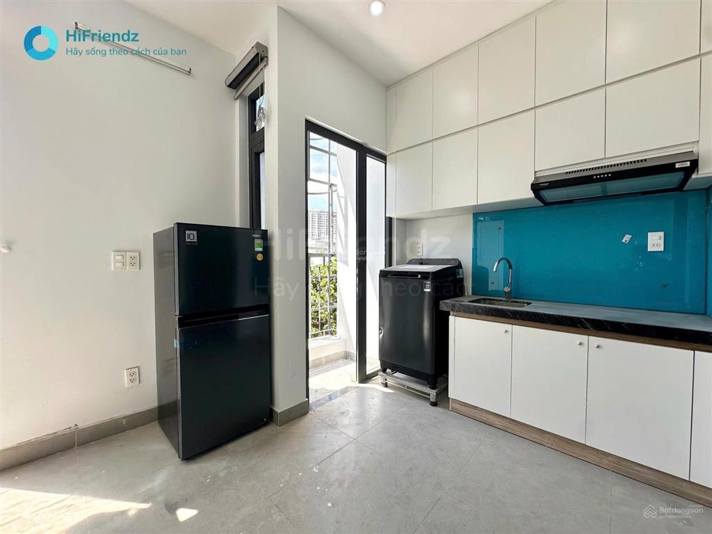 Căn hộ studio full nội thất đầy đủ tiện nghi tách bếp nằm ngay cầu sài gòn qua q1 chỉ 10 phút