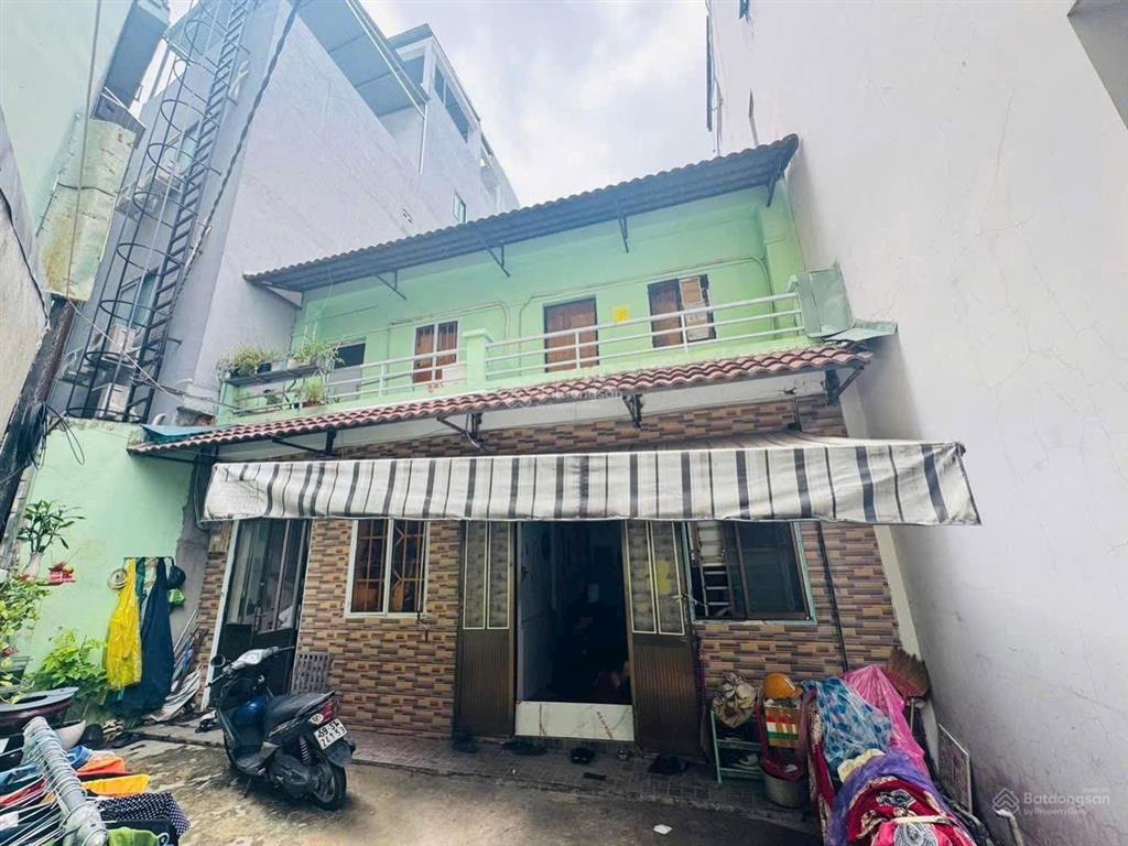 Chỉ 15 tỷ bán nhà hẻm xe hơi 6m nguyễn gia trí 5,4 x15m nhà nát tiện xây chdv hầm 7 tấm