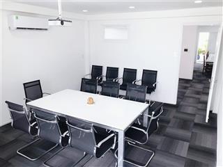 Cho thuê vp trọn gói phú nhuận t5/2025, đầy đủ nội thất và tiện ích vp (điện, nước, máy lạnh, wifi)