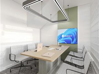 Cho thuê văn phòng trọn gói (nội thất, điện, nước máy lạnh, wifi) sẵn tại happy residence quận 7